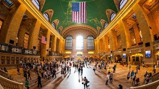 Walking Tour of Grand Central Terminal — New York City 【4K】🇺🇸 [upl. by Assili]