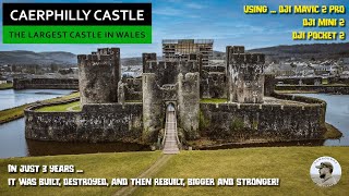 Caerphilly Castle  The Largest in Wales 2nd in Britain [upl. by Alban]