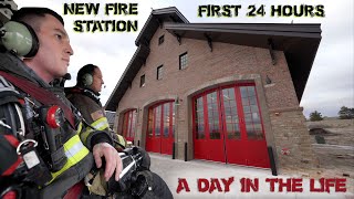 First 24 Hours in a New Fire Station  A Day in the Life [upl. by Siuqaj]