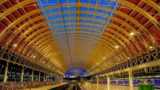 A Walk Around Londons Paddington Railway Station [upl. by Rochus435]