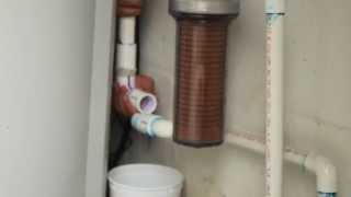 PVC Pipe leak fixing technique [upl. by Ahsikrats]