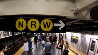 ⁴ᴷ The Busiest NYC Subway Station Times Square–42nd StreetPort Authority Bus Terminal [upl. by Relyks507]