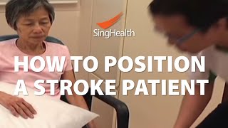 How To Position A Stroke Patient [upl. by Chancey]