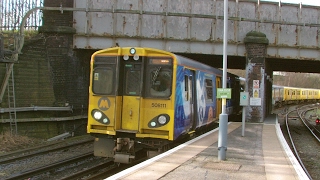 Half an Hour at 216  Birkenhead North Station 1022017  Class 507 508 terminus [upl. by Yesteb]