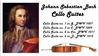 Johann Sebastian Bach  Cello suites in 432 Hz great for reading or studying [upl. by Sarah]