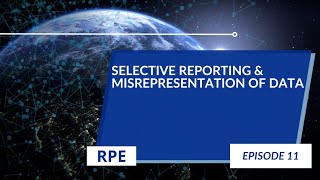 Selective Reporting amp Misrepresentation of Data  Episode 11  Research Ethics [upl. by Nasya888]